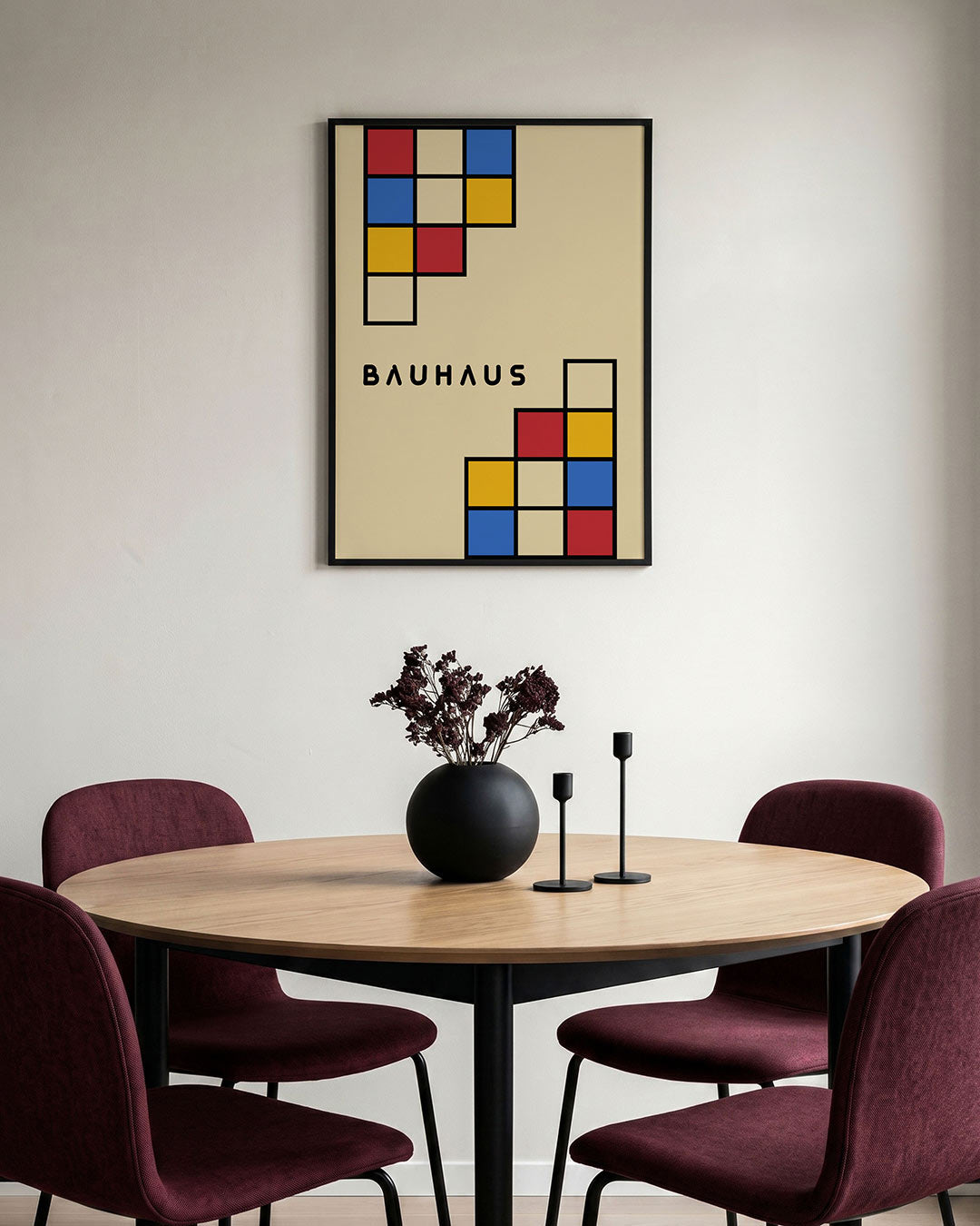 Vorm en kleurvlakken Poster