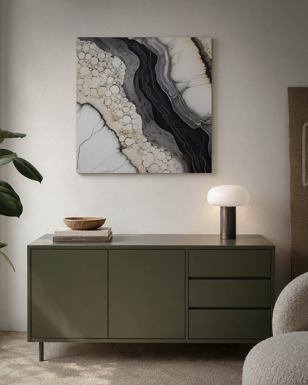 Organische vormen Kunstwerk