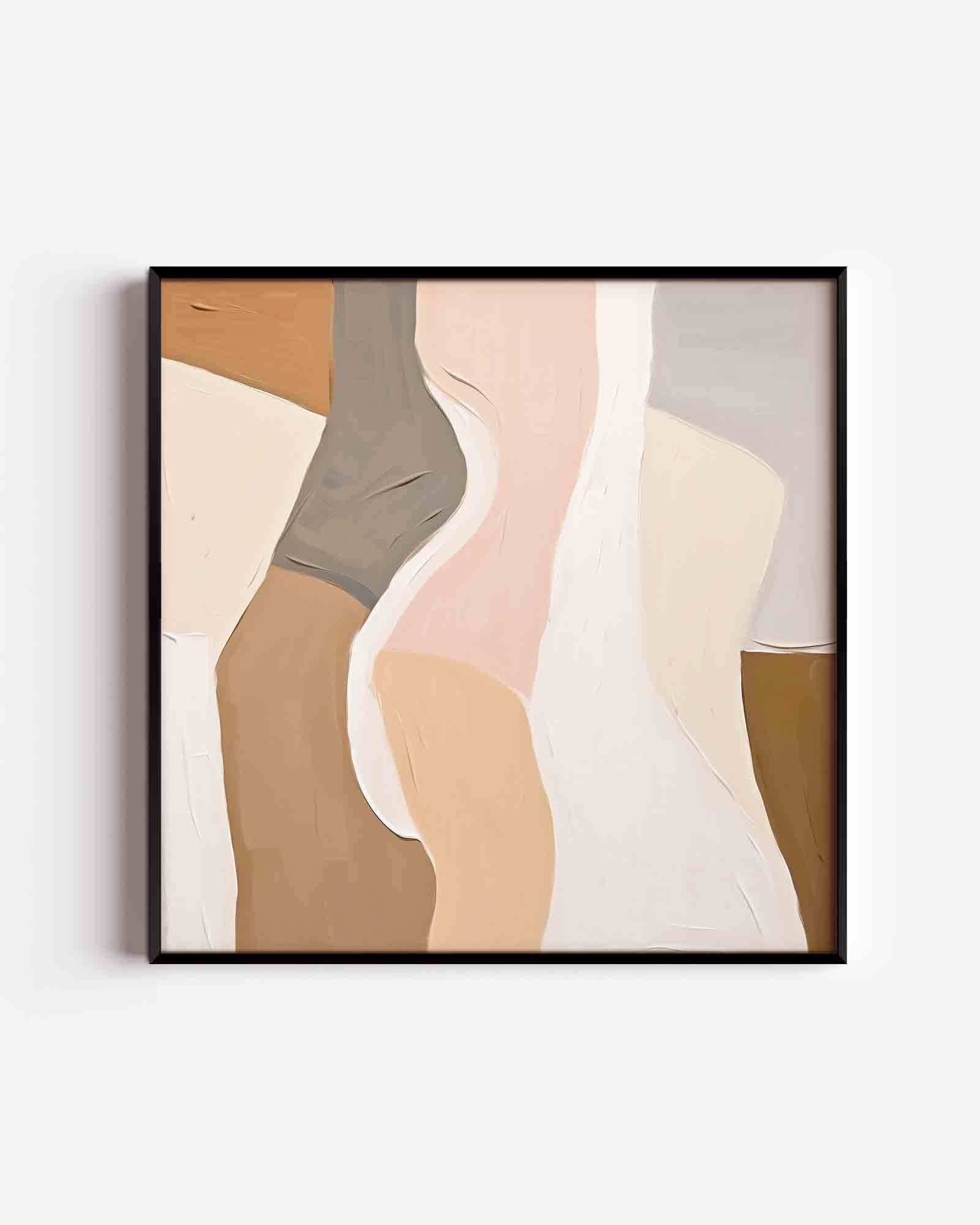 Abstracte vormen Poster