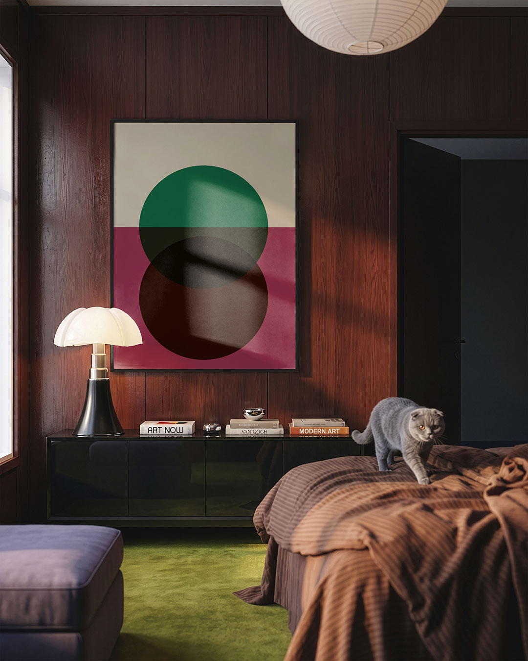 Vormen en vlaken Poster