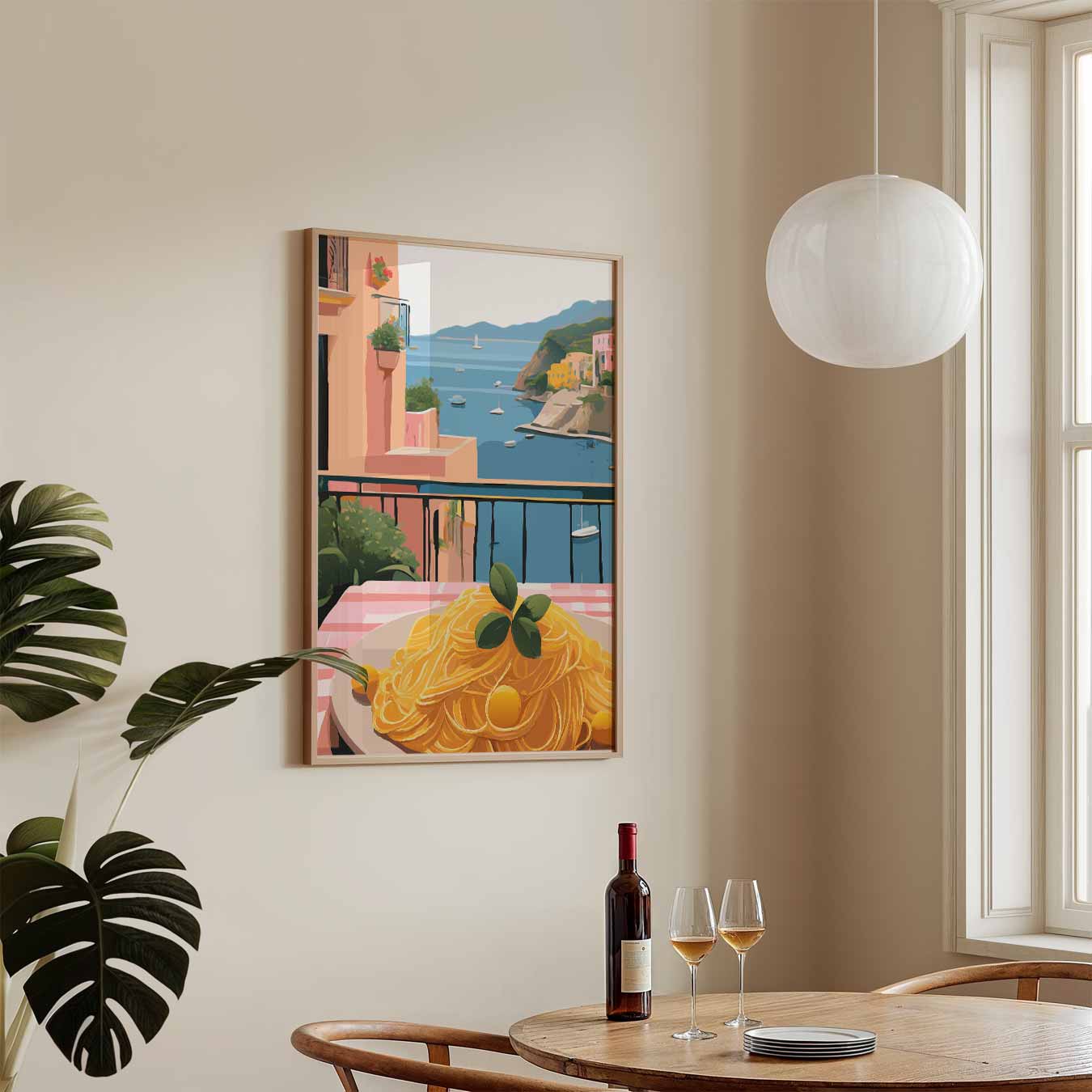 Zomer in Italië Poster-WallArtistic