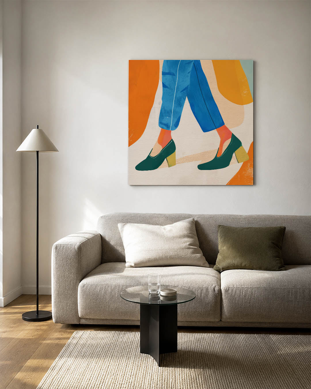 Kleurencompositie Kunstwerk
