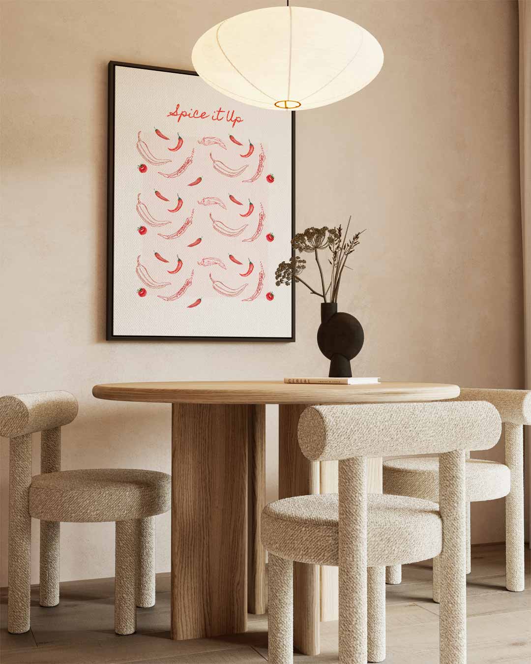 Spice It Up Poster Kunstwerk-canvas-dibond-plexiglas-wanddecoratie-WallArtistic