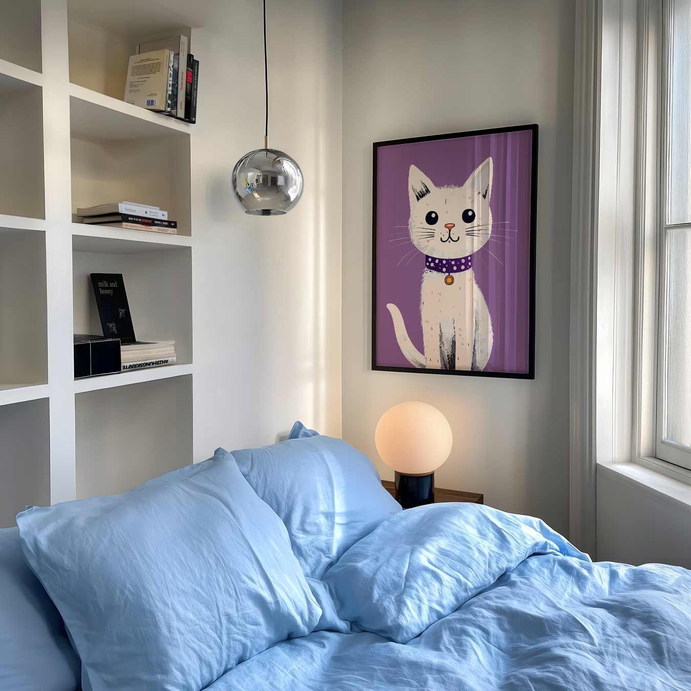 Schattige Kat Poster-WallArtistic
