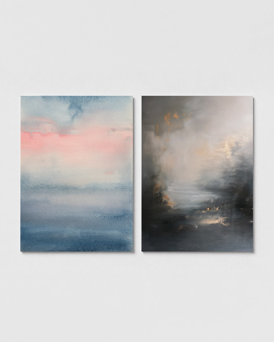 Zacht kleurverloop Posterset
