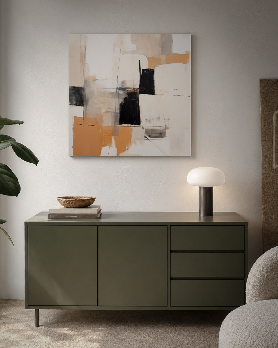 Geometrische vormen Kunstwerk
