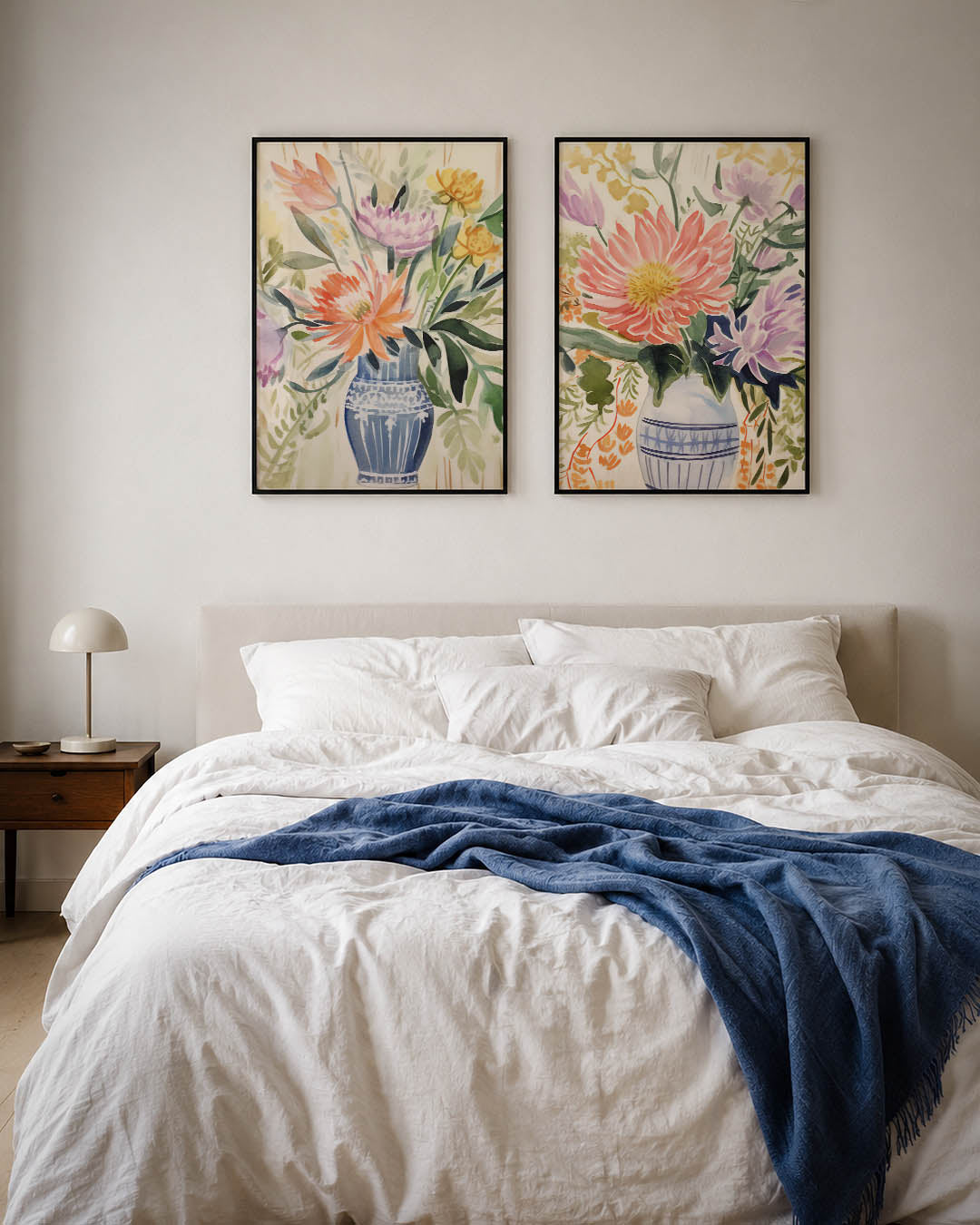 Bloemrijke vormen Posterset