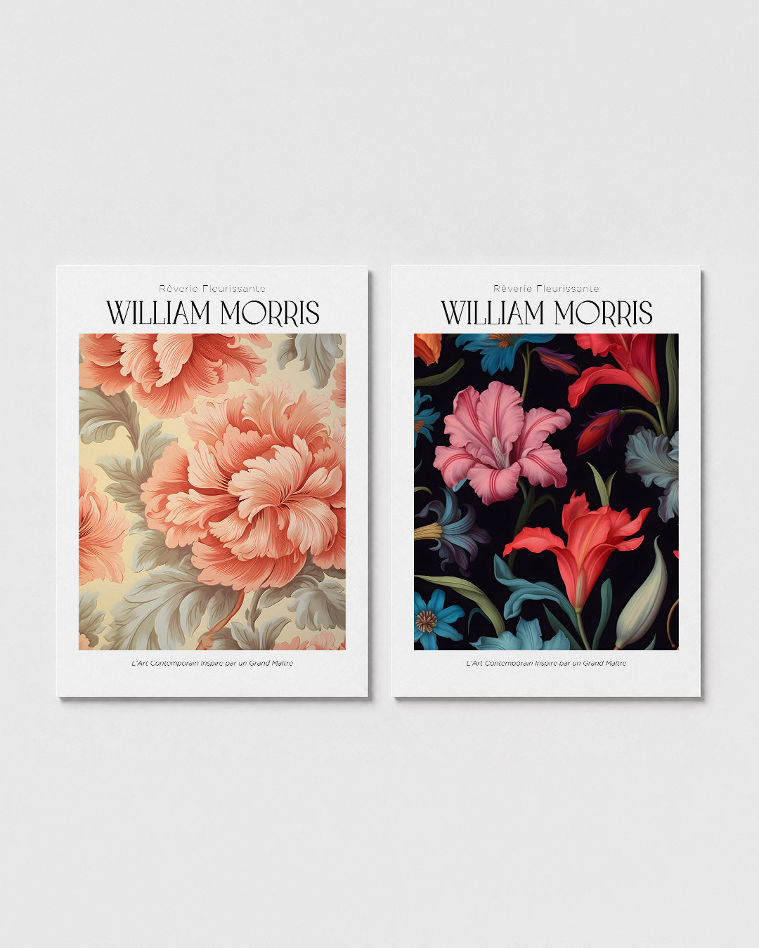 Bloemrijke harmonie Posterset