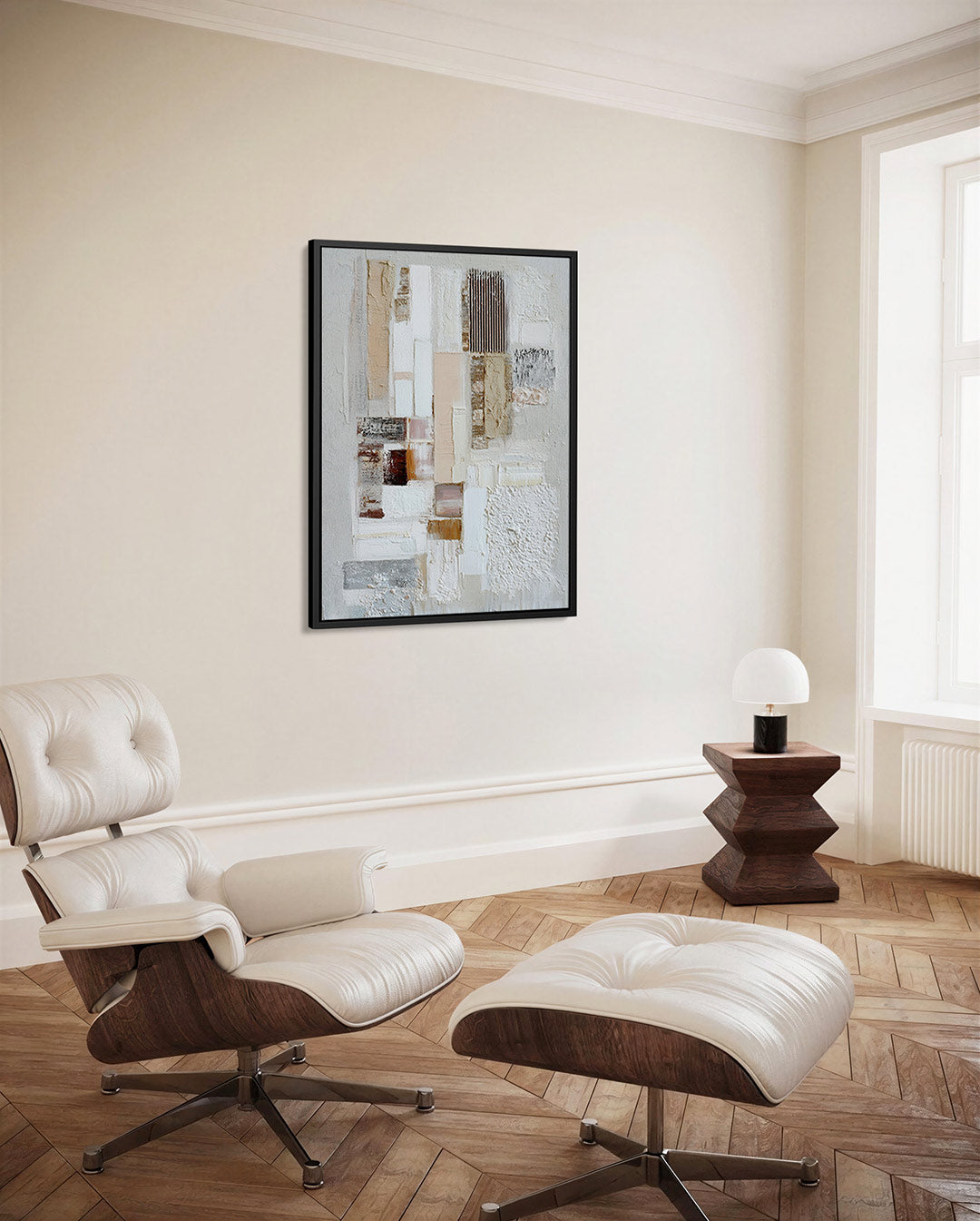 Geometrische texturen Kunstwerk
