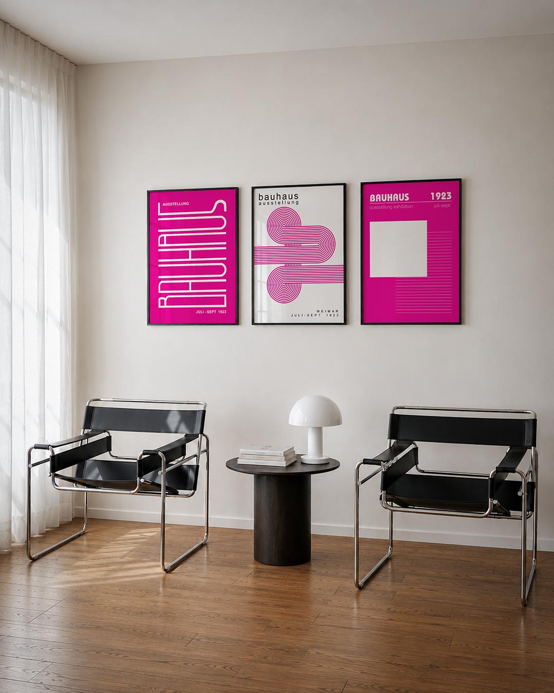 Lijnen en kleurvlakken Posterset