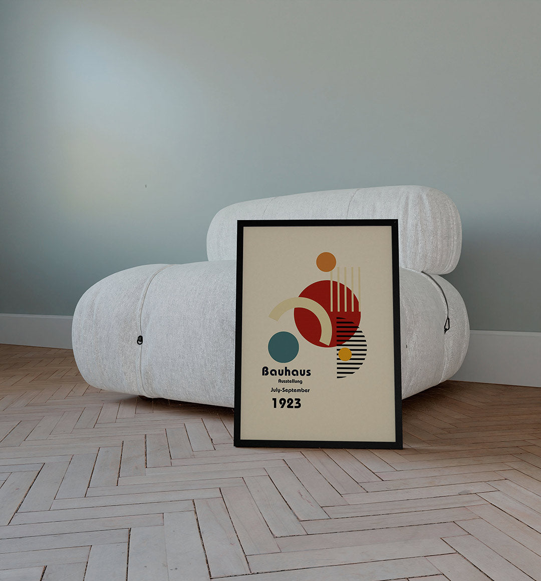 Vormen en vlakkenspel Poster