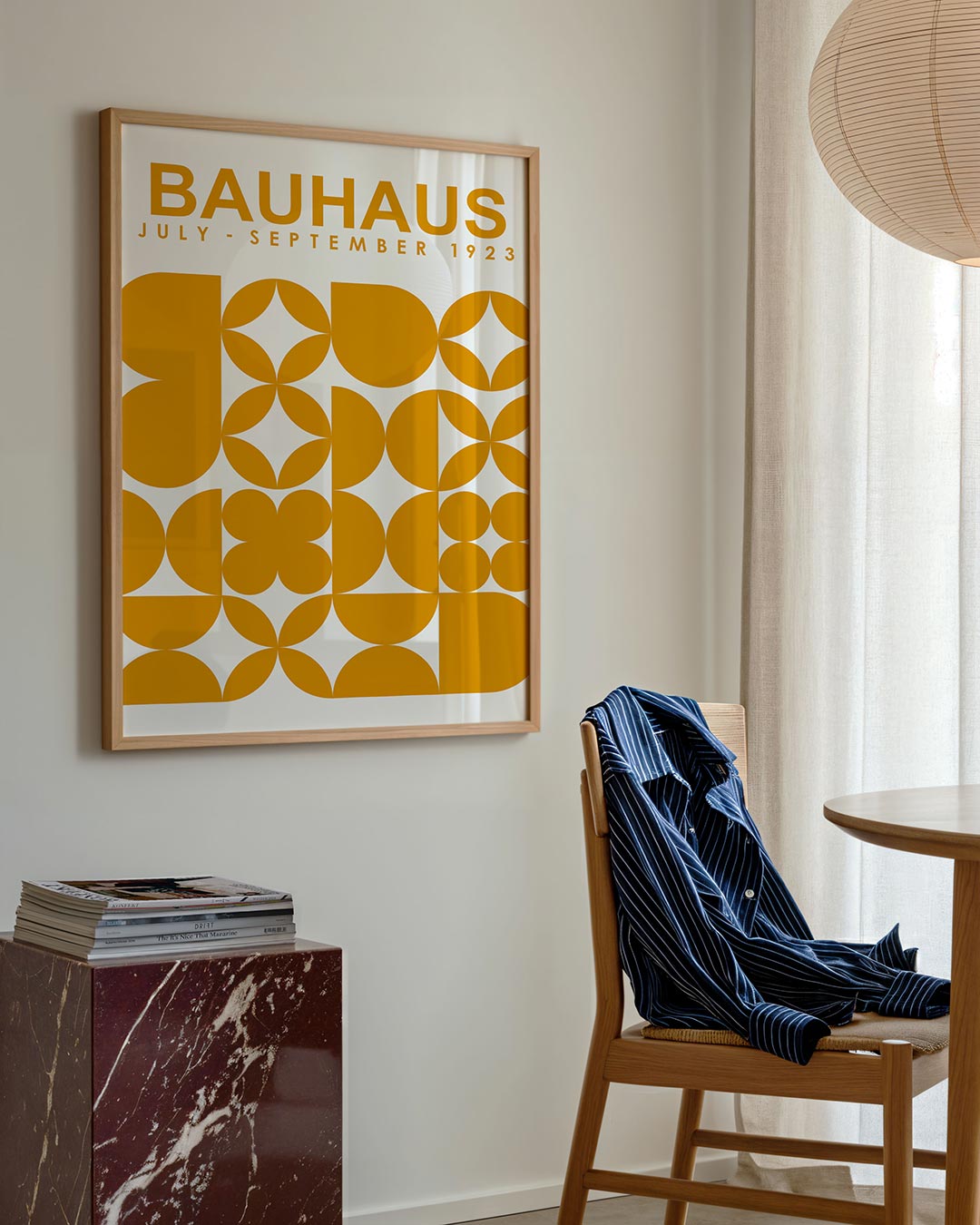 Vormritme en kleur Poster