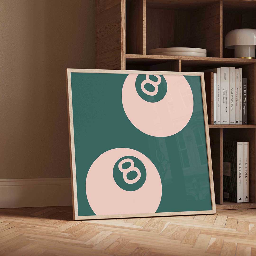 Biljartballen Poster