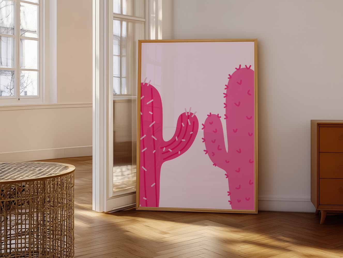 Cactus Fiesta Poster-WallArtistic