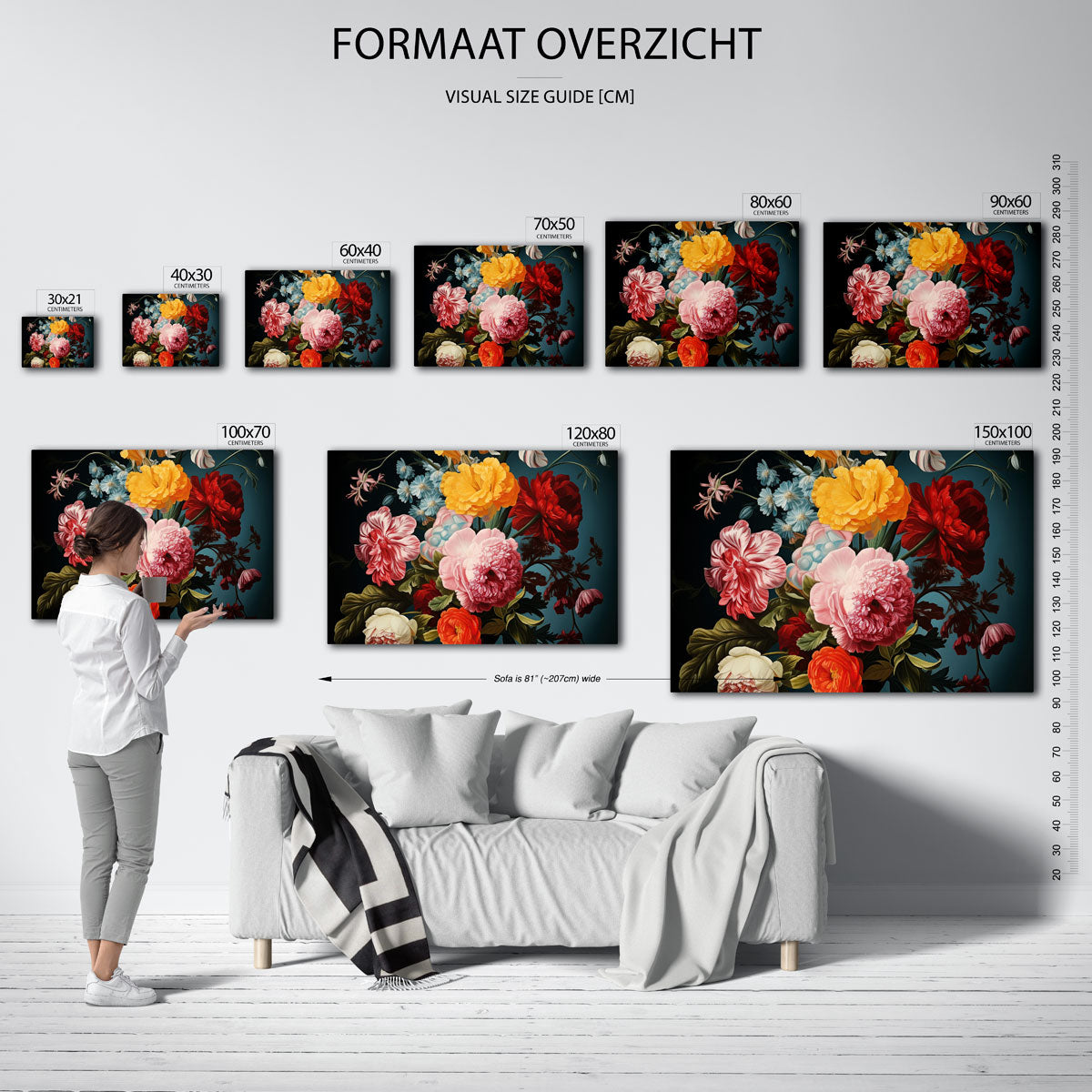 Bloemenpracht Poster