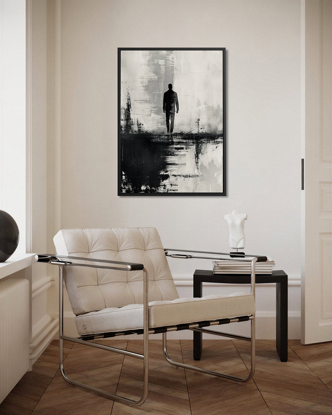 Stille reflectie Kunstwerk