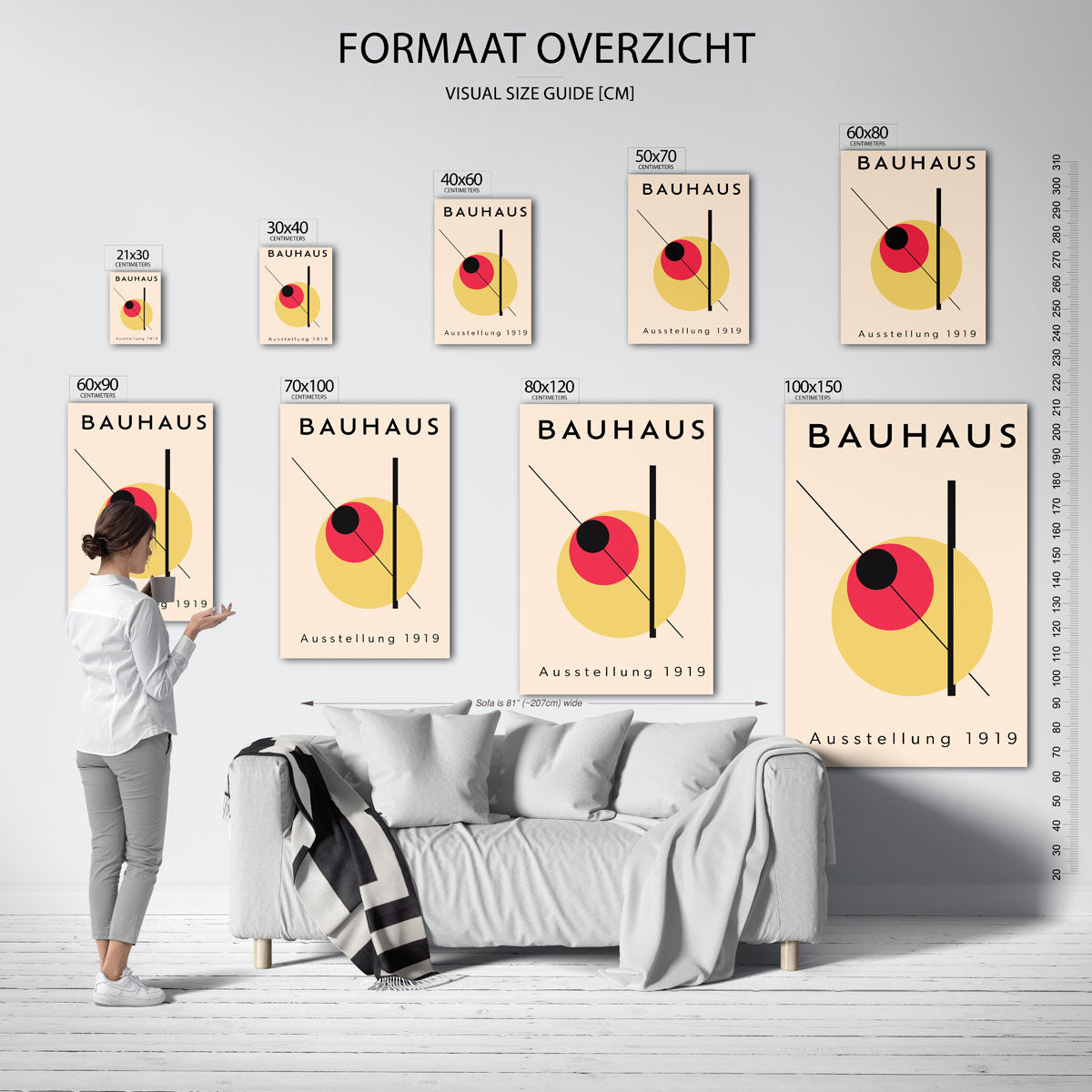 Vorm en balans Poster