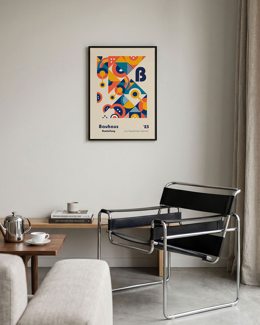 Vormen en vlakkenspel Poster