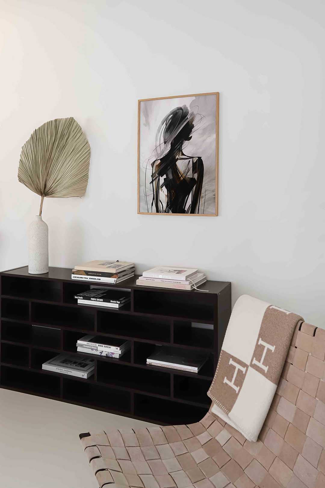 Abstracte figuur Poster