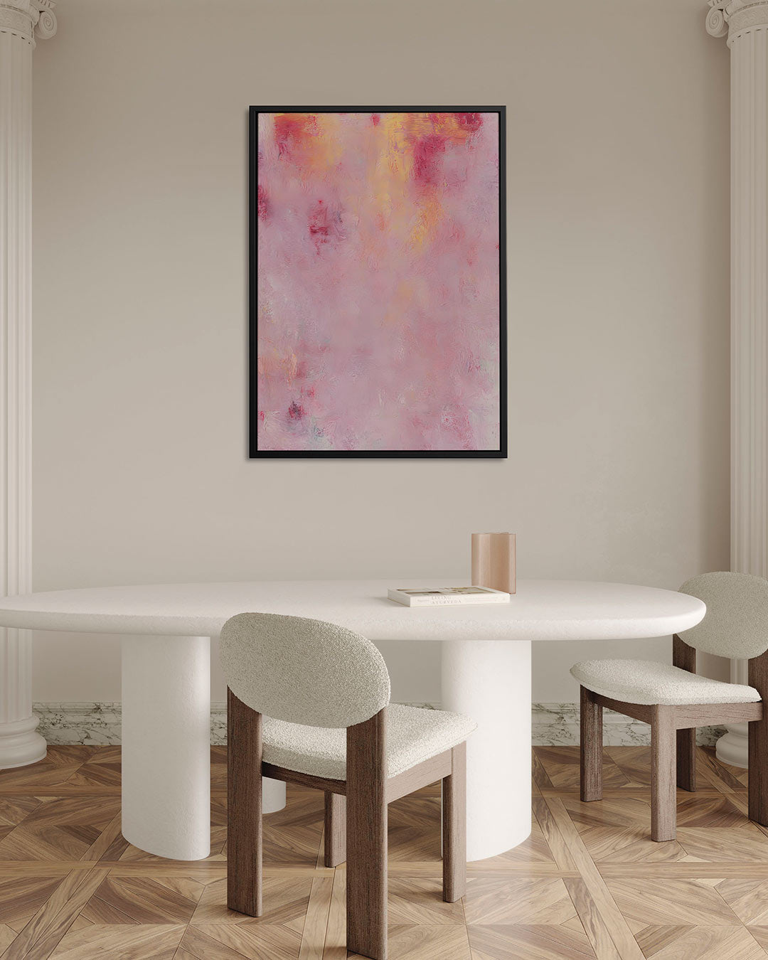 Zachte kleurenmix Kunstwerk