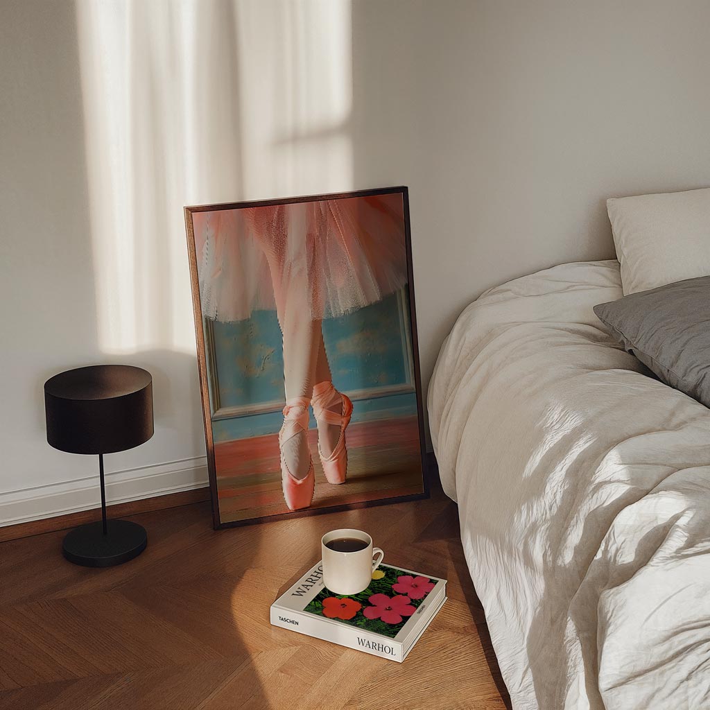 Dromerige Ballet Elegantie Poster-WallArtistic