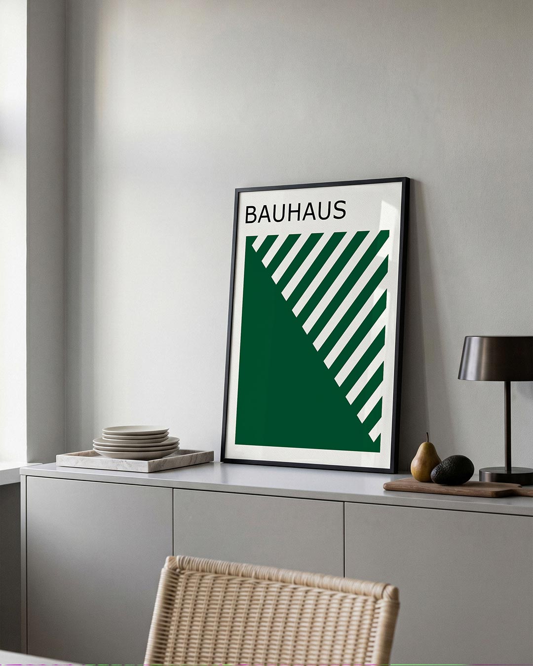 Diagonal lijnen Poster