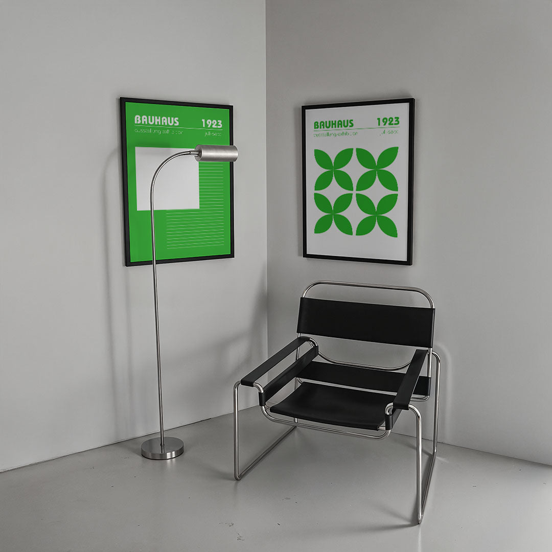 Lijnen en vlakkenspel Posterset