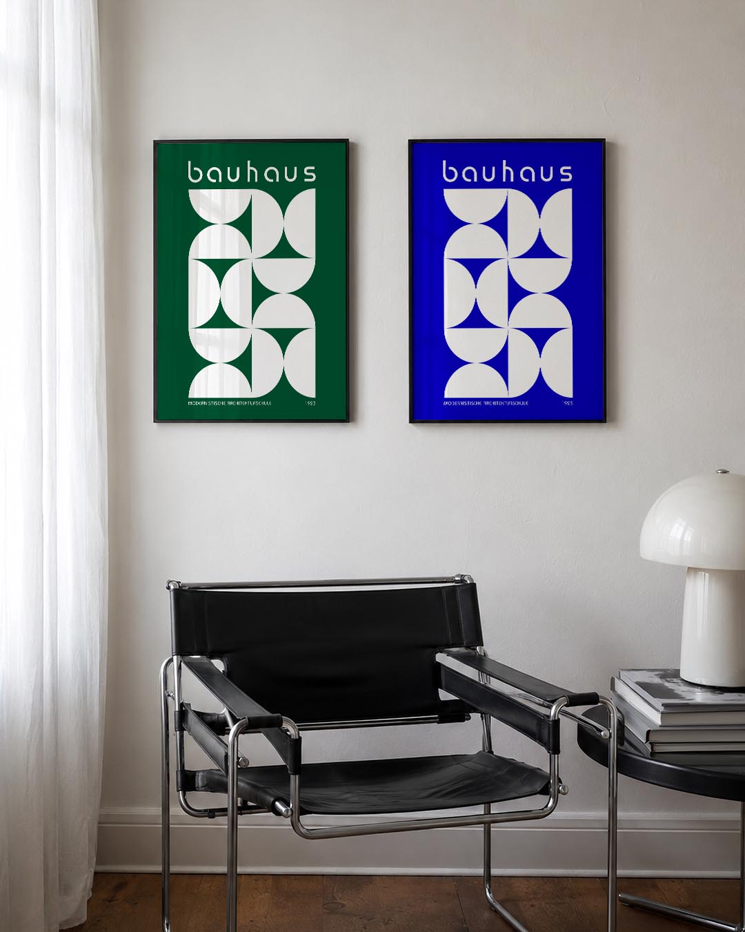 Vormenspel en kleur Posterset