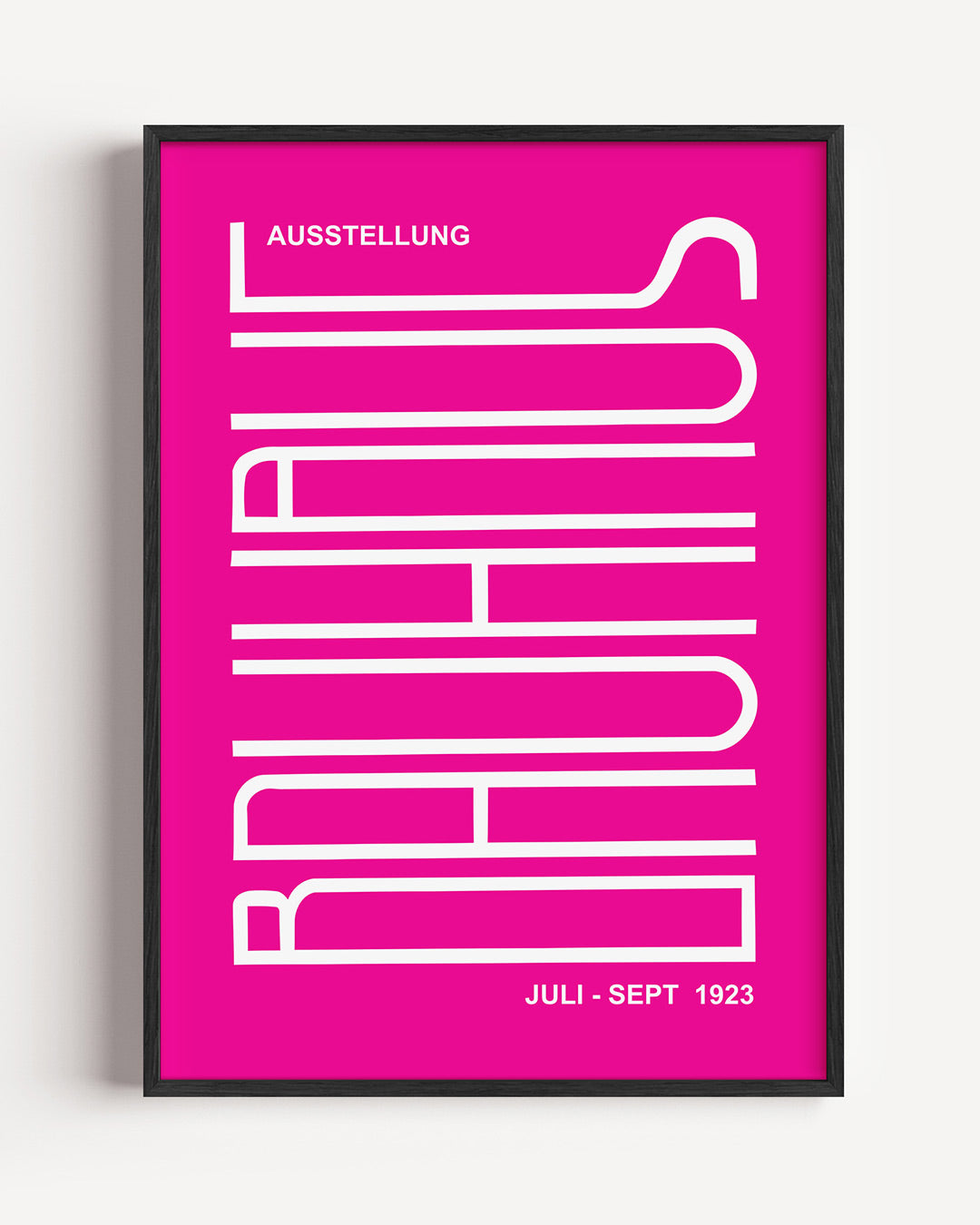 Lijnen en kleurvlakken Poster