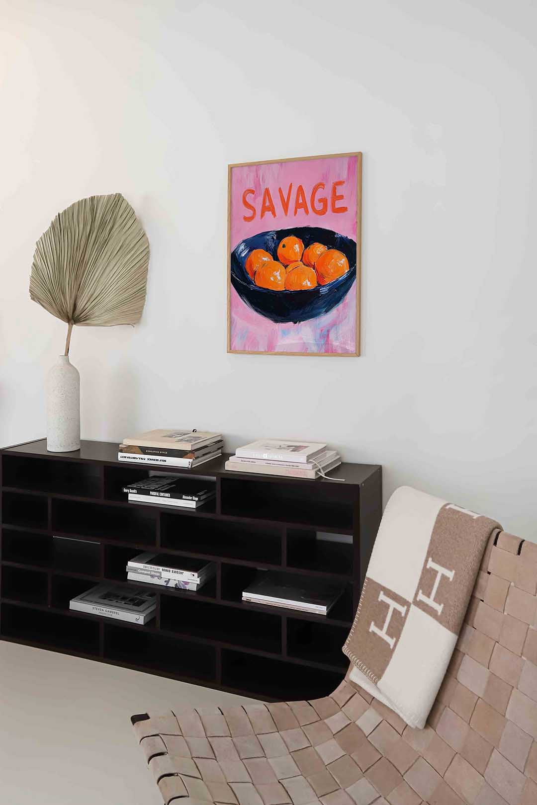 Mandarijnen in schaal Poster