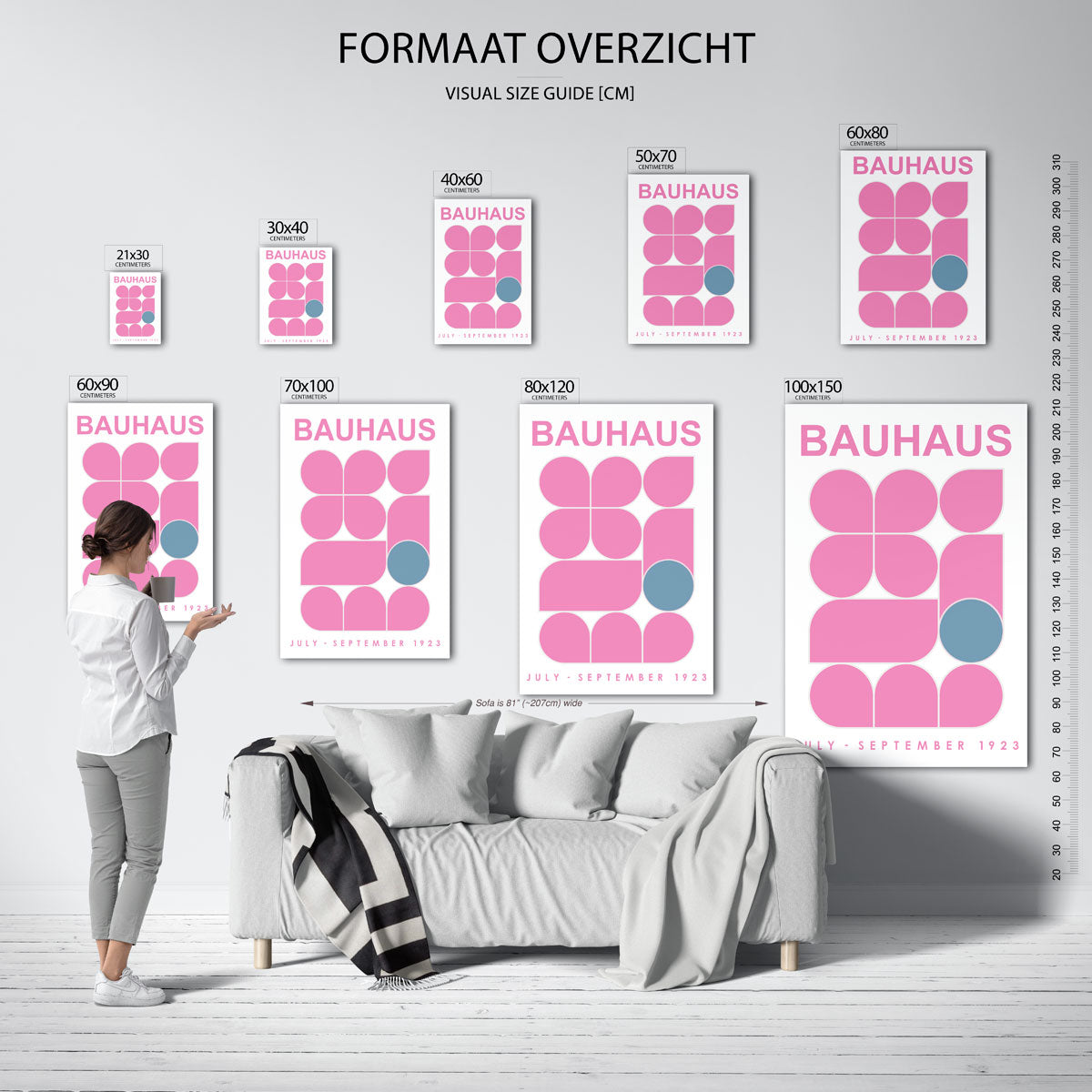 Vorm en kleur Poster