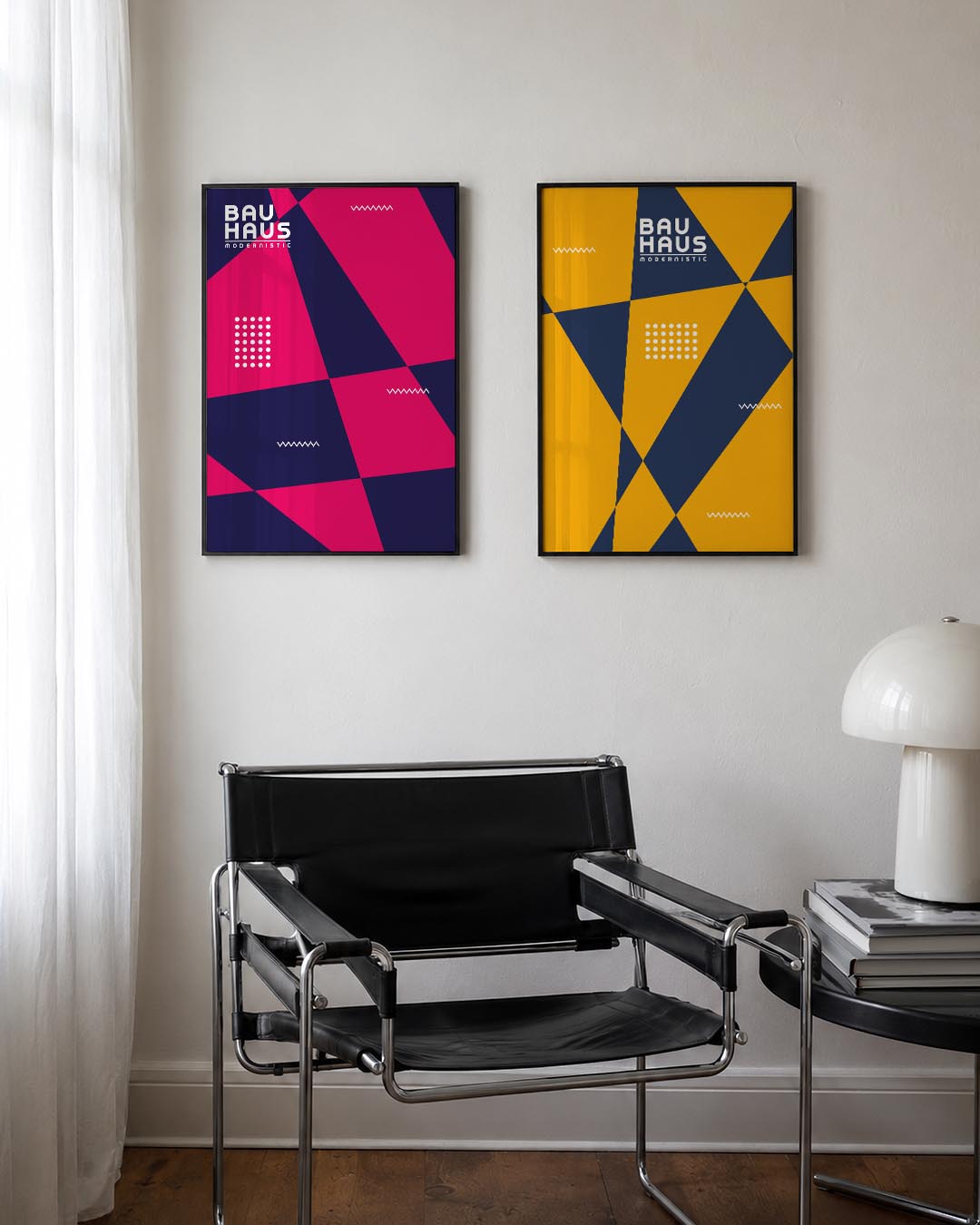 Vorm en kleur Posterset