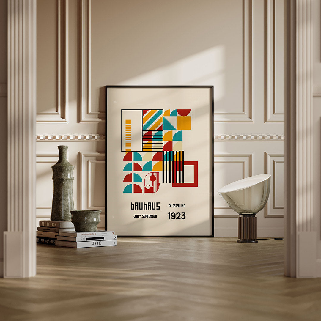Vormen en vlakkenspel Poster