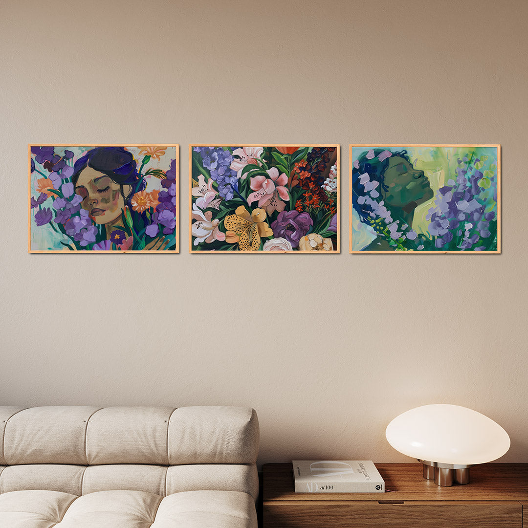 Bloemen en dromen Posterset