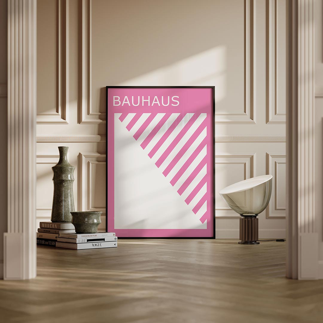 Diagonal lijnen Poster
