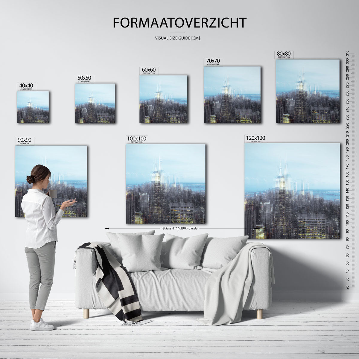 Stedelijke droom Kunstwerk