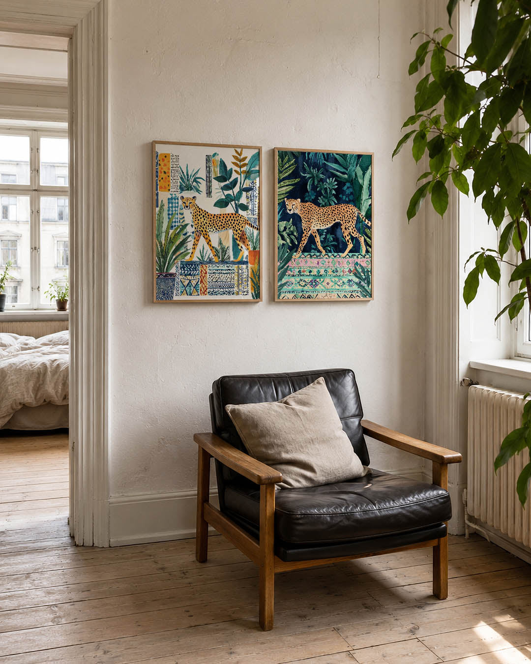 Jungle en patronen Posterset