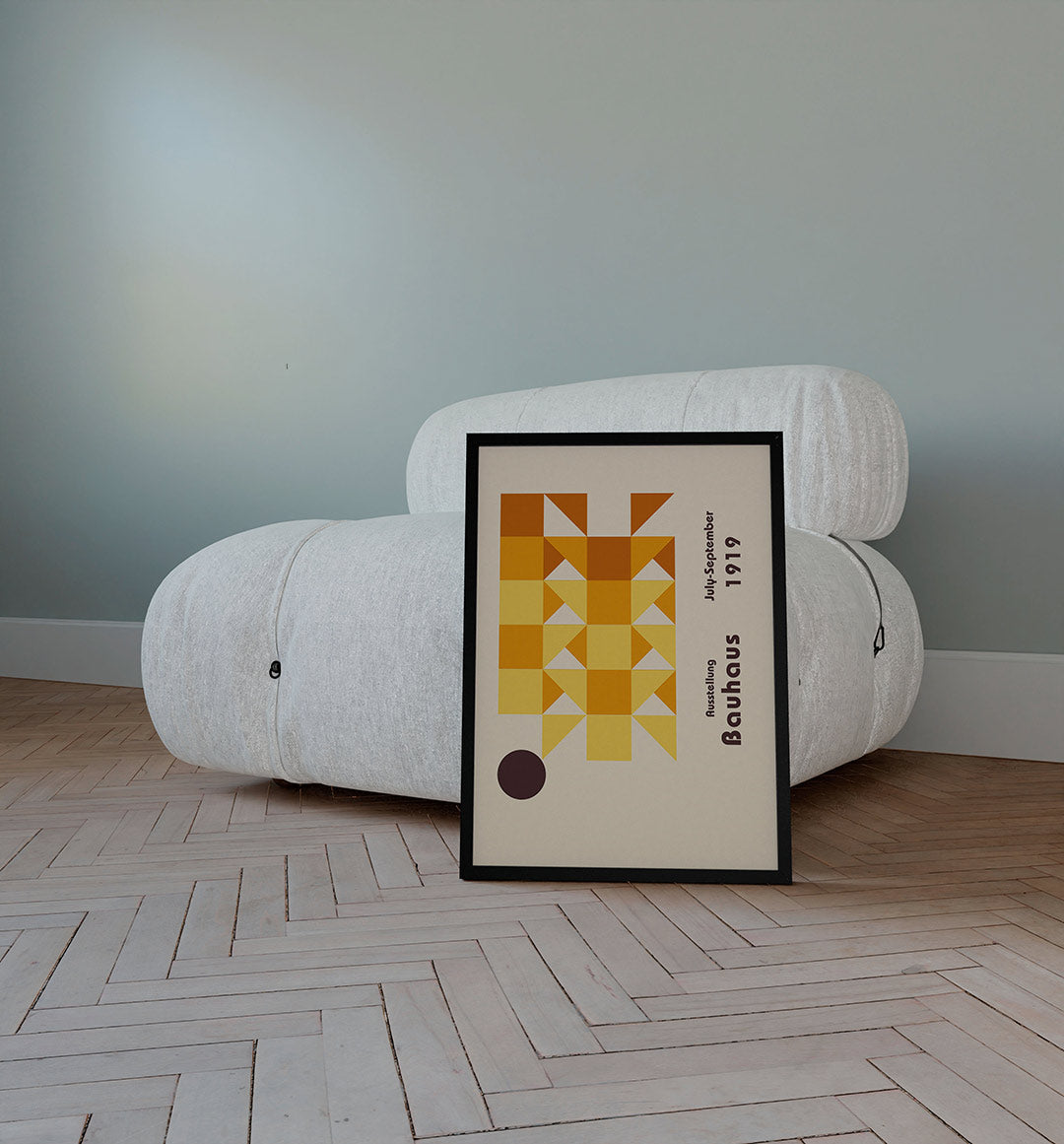 Vormritme en kleur Poster