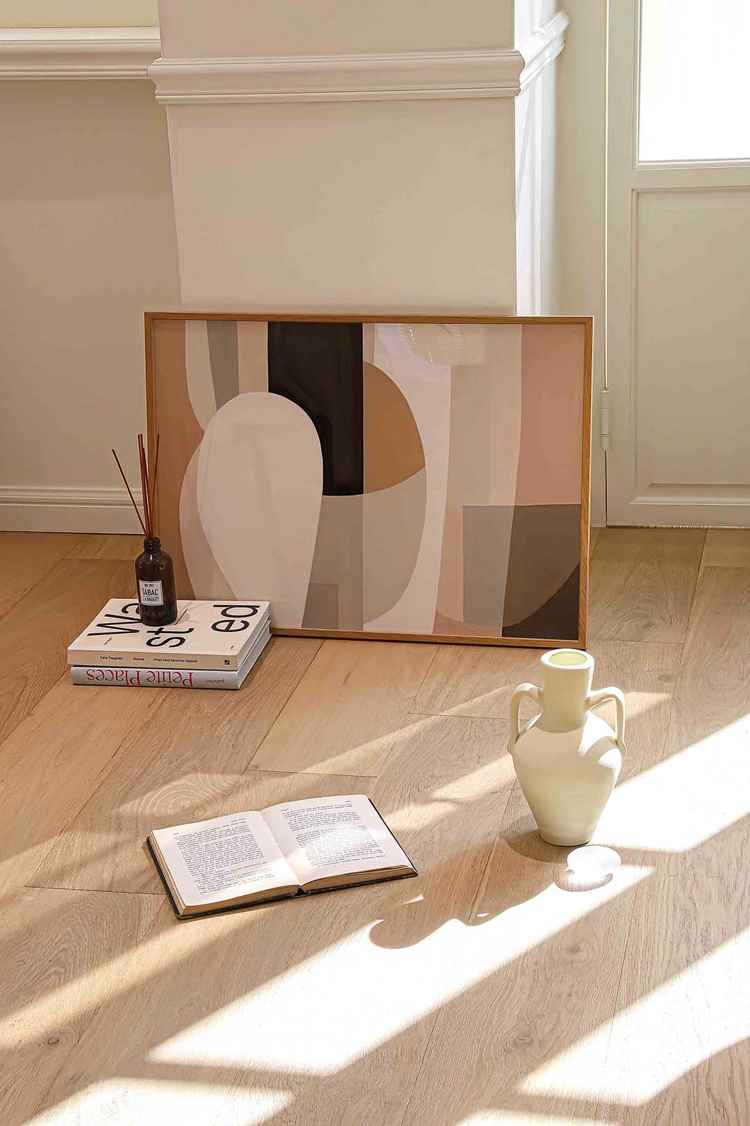 Abstracte vormen Poster