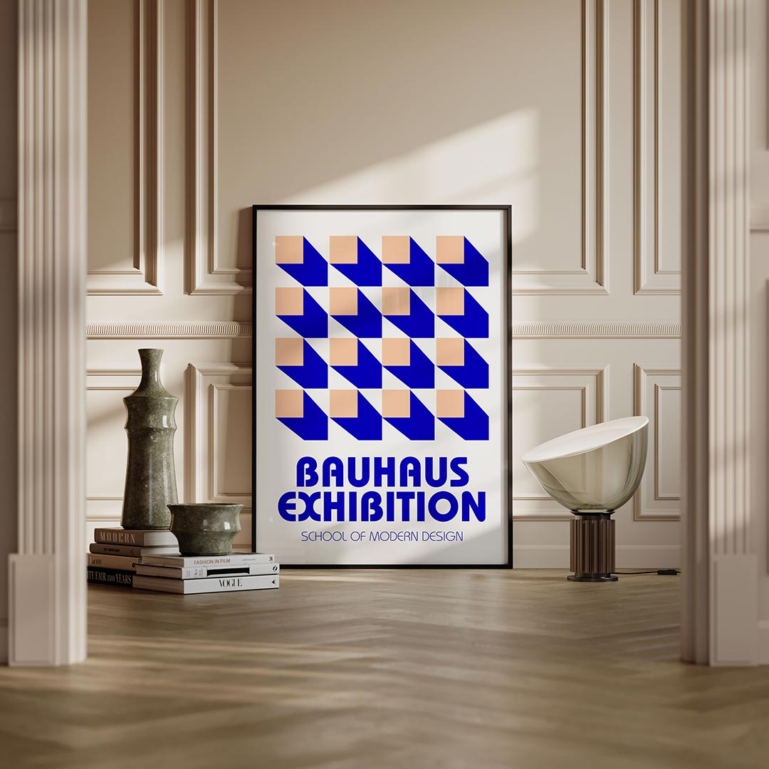 Vorm en schaduw Poster
