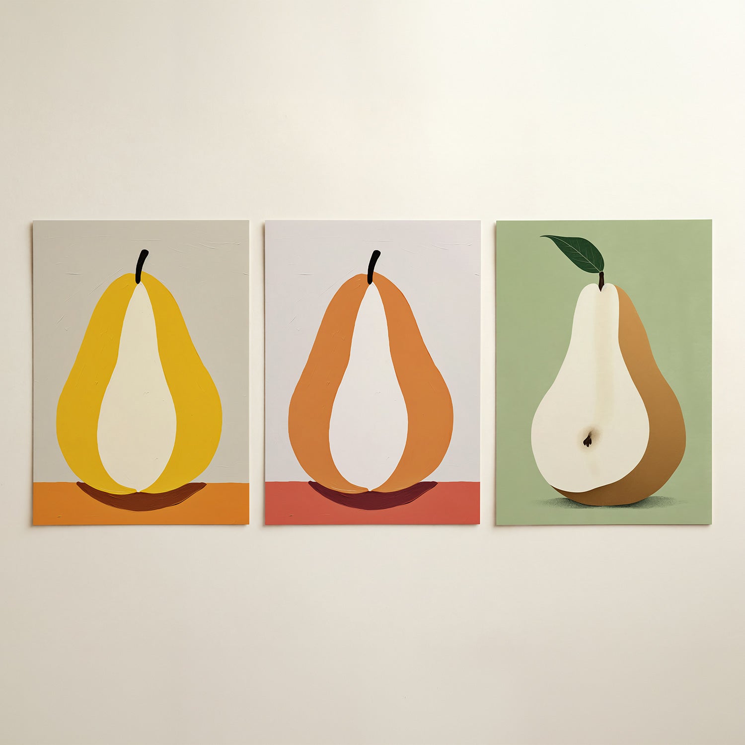 Vruchtvorm en kleur Posterset