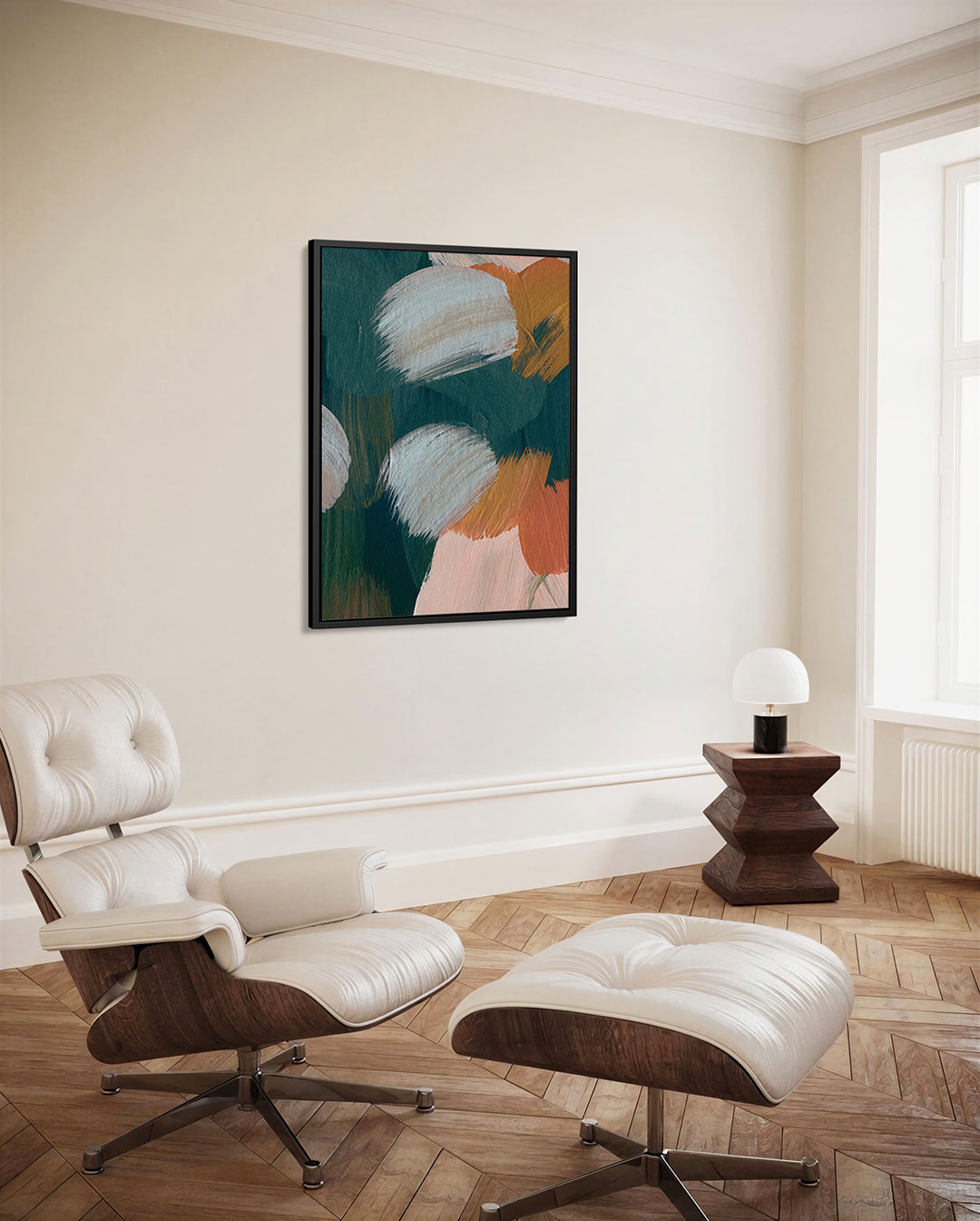Kleurencompositie Kunstwerk