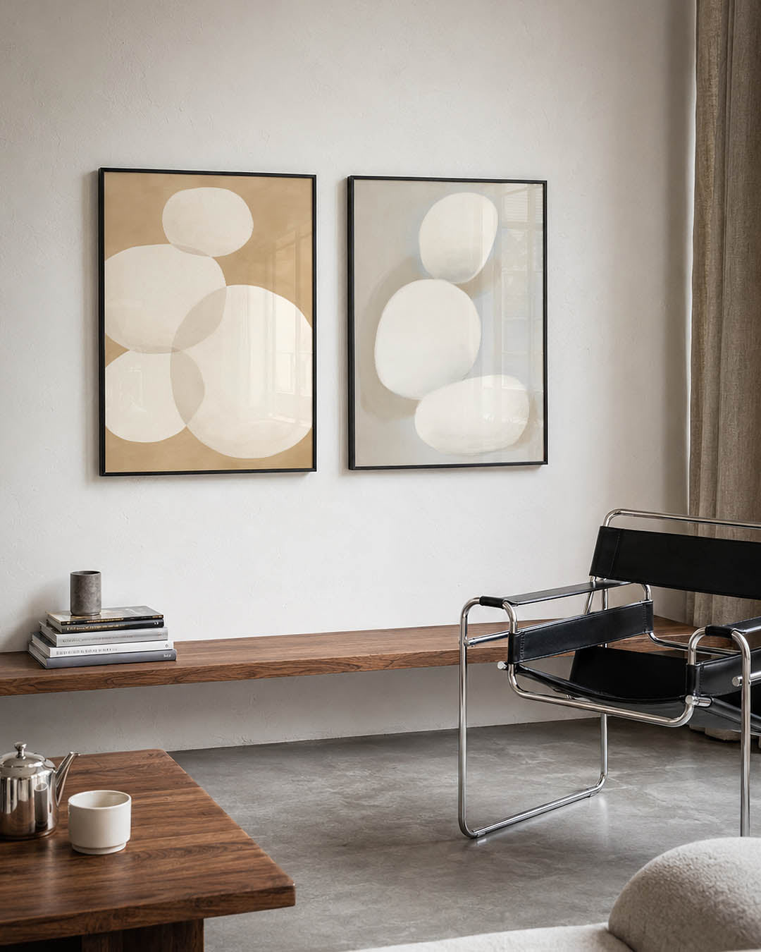 Zachte cirkelharmonie Posterset