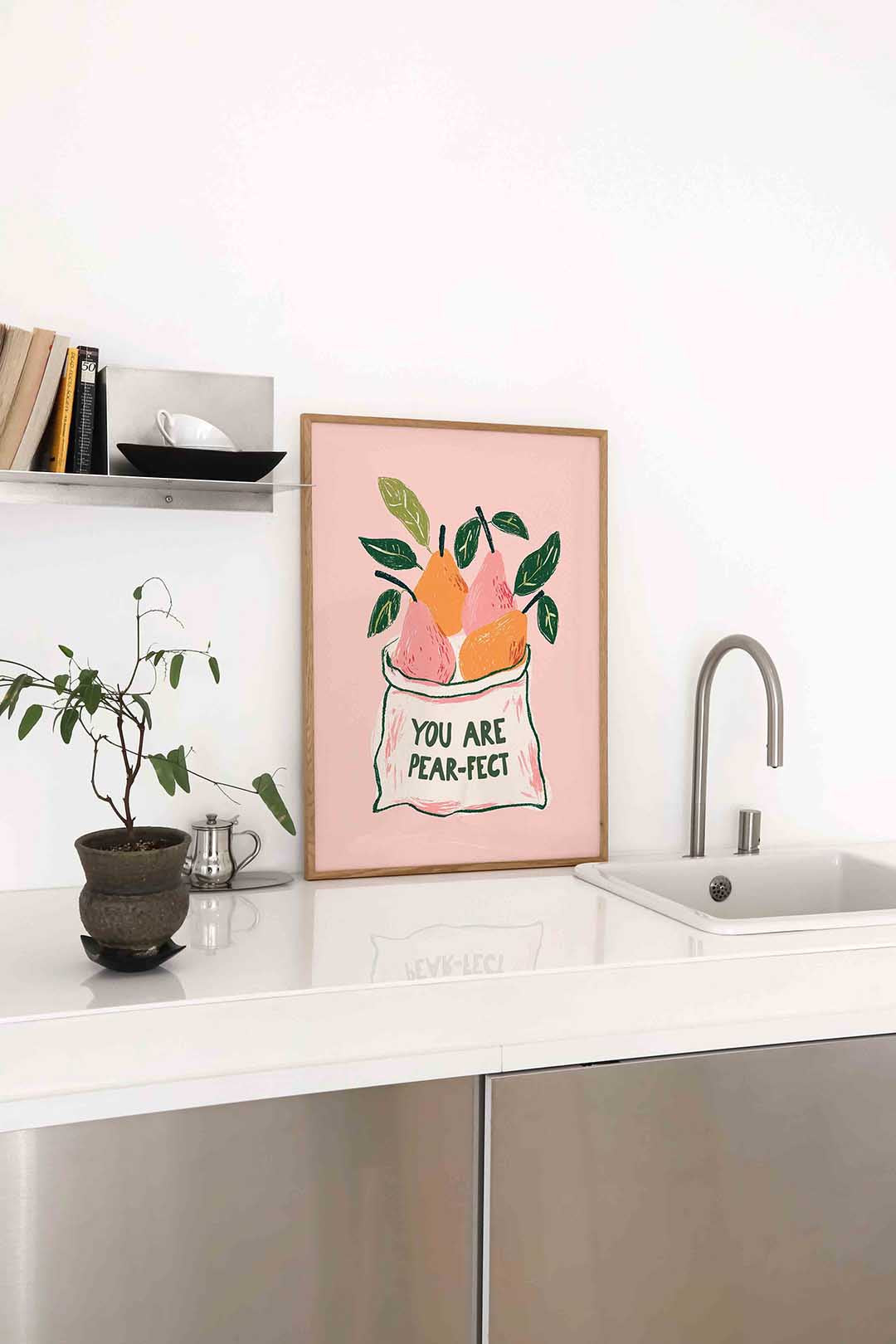 Peren en tekst Poster