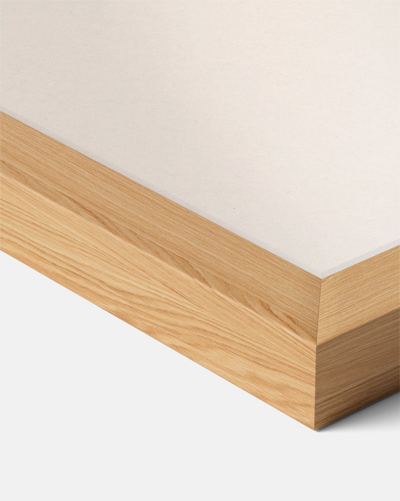 Minimalistische Kerstposter HO HO HO Poster-WallArtistic