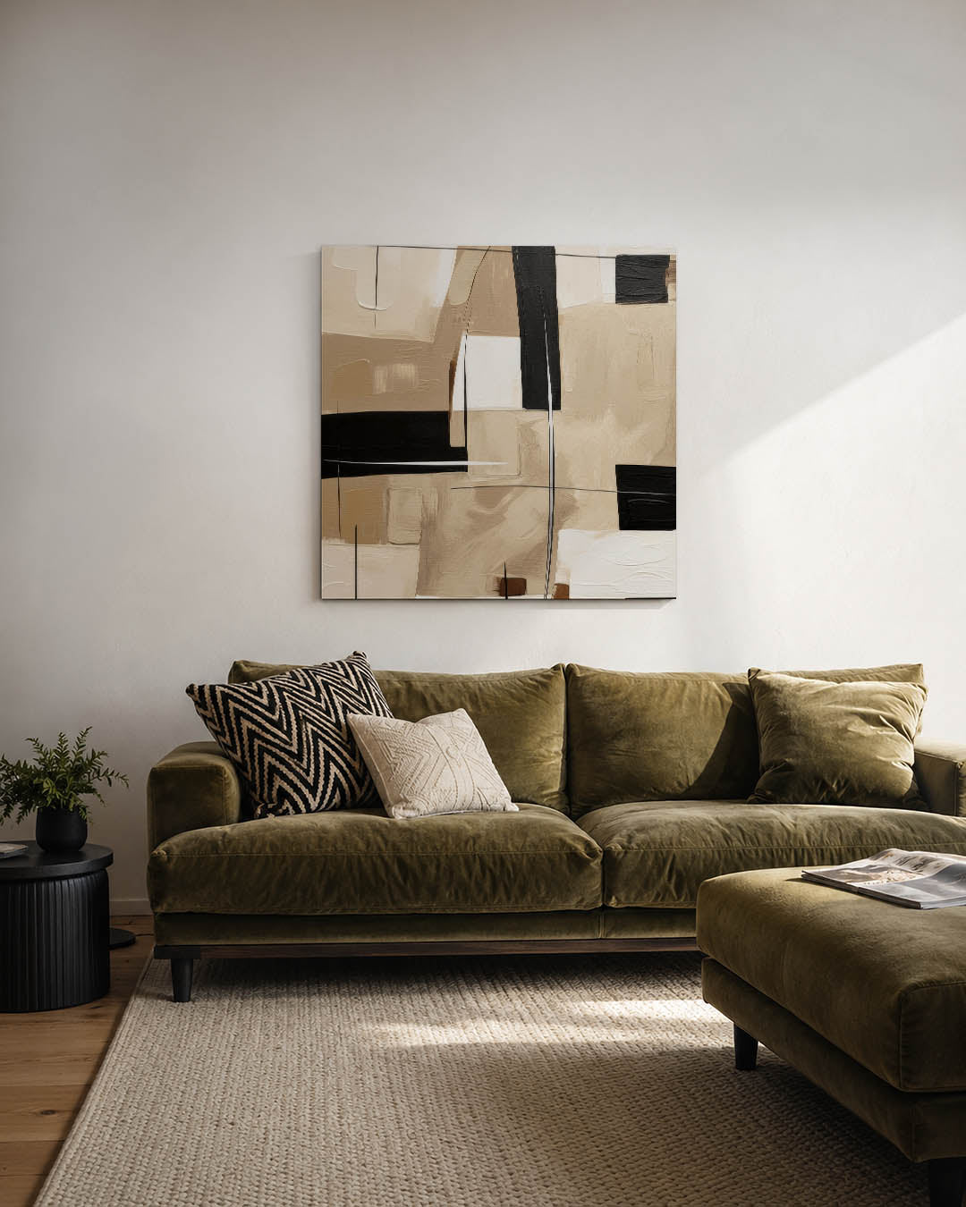 Geometrische vormen Kunstwerk
