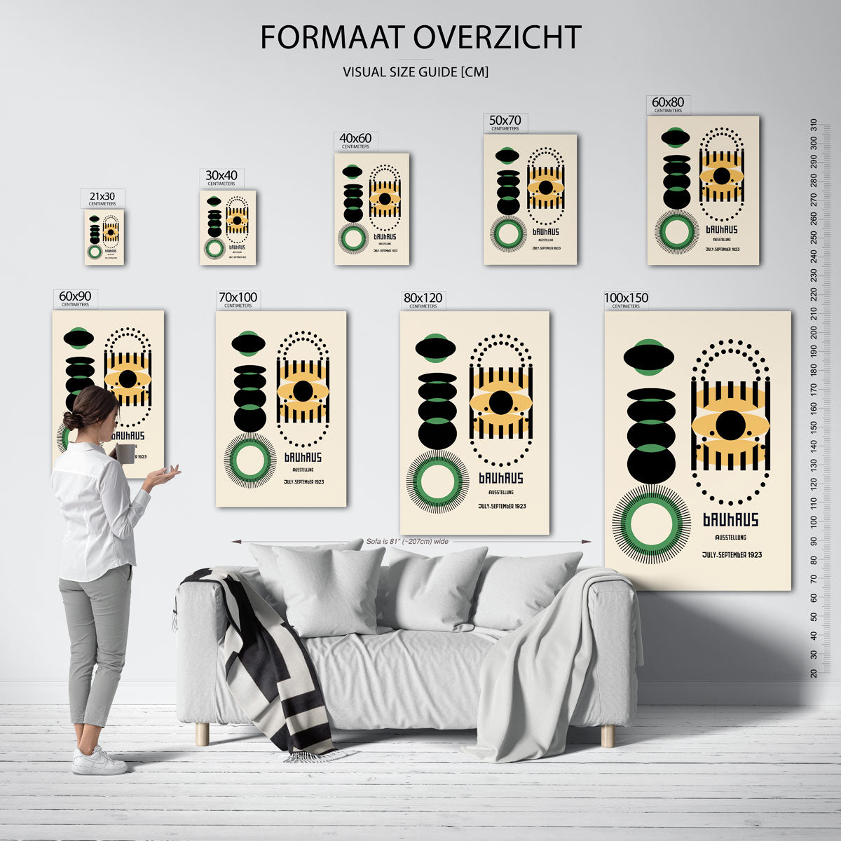 Vorm en balans Poster