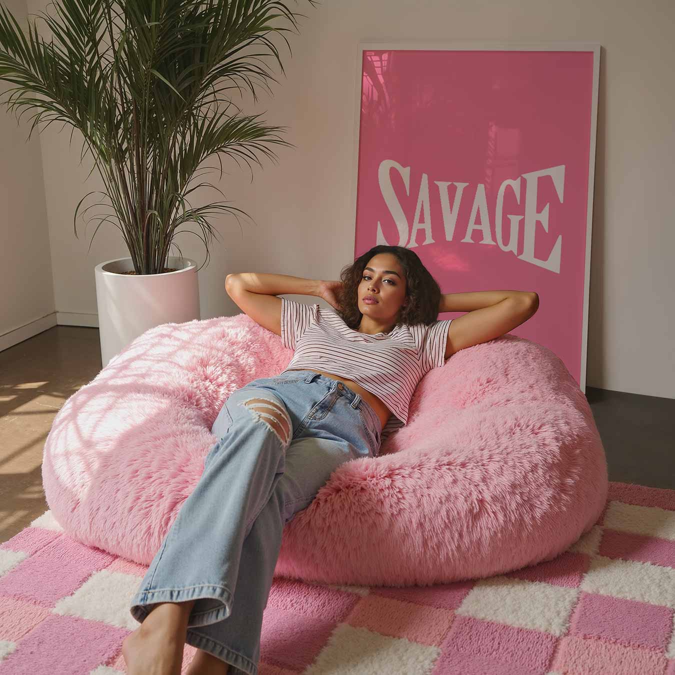 Savage Vibes Poster-WallArtistic