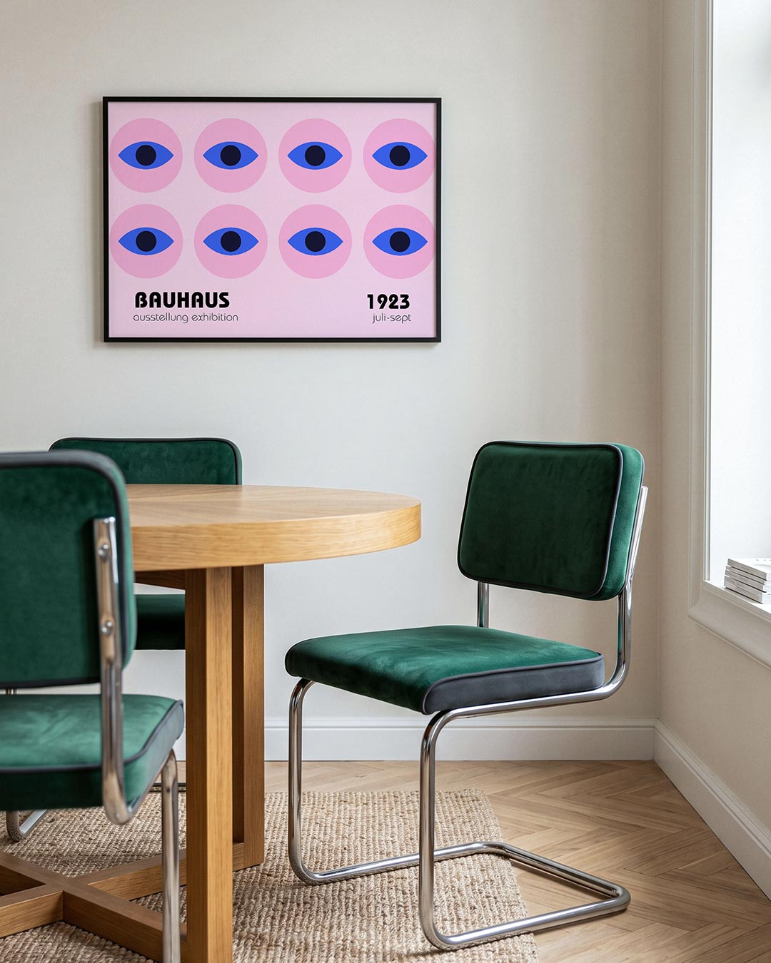Oogvormen herhaling Poster
