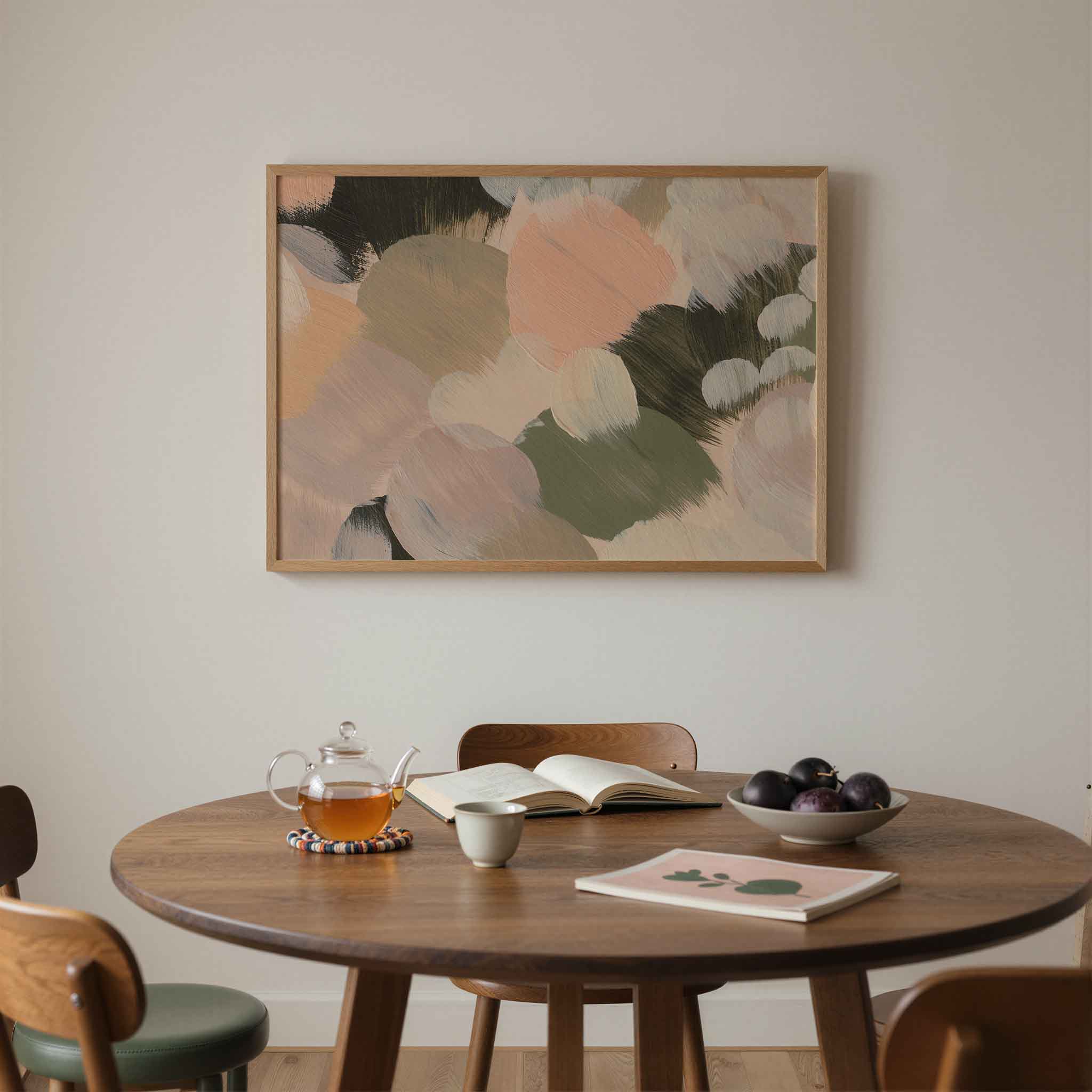 Abstracte vormen Poster